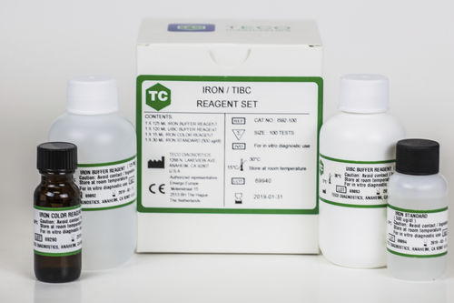 臨床化学試薬キット - I592-100 - Teco Diagnostics - 血液サンプル用 / 液体 / 鉄