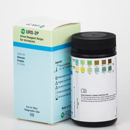 尿検査試験紙 - URS-2P-100 - Teco Diagnostics - 尿用 / ストリップ