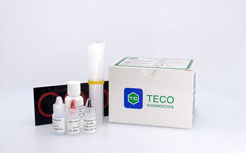 C反応性蛋白検査キット - CRP-100 - Teco Diagnostics - 血清学用 / 血清 / ラテックス凝集反応