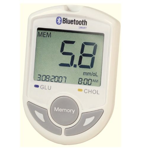 コレステロール血糖測定器 - TBG-460GC - Truly Instrument Limited - Bluetooth / 穿刺器具付き