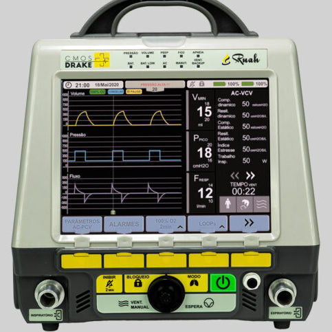 救急用人工呼吸器 - Ruah  - US DEFIB MEDICAL TECHNOLOGIES LLC - 電子式 / 肺内パーカッション / CPAP