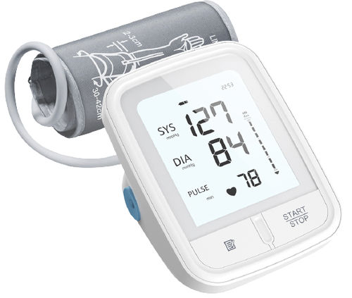 自動電子血圧計 - YK-BPA2 - Yonker - 手持ち / 大人用カフ付 / USBポート付き