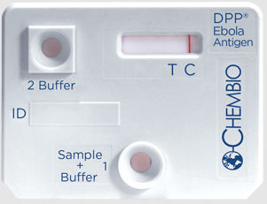 エボラウイルス病迅速検査キット - DPP® - Chembio Diagnostic Systems, Inc. - 抗原 / 血漿用 / 全血