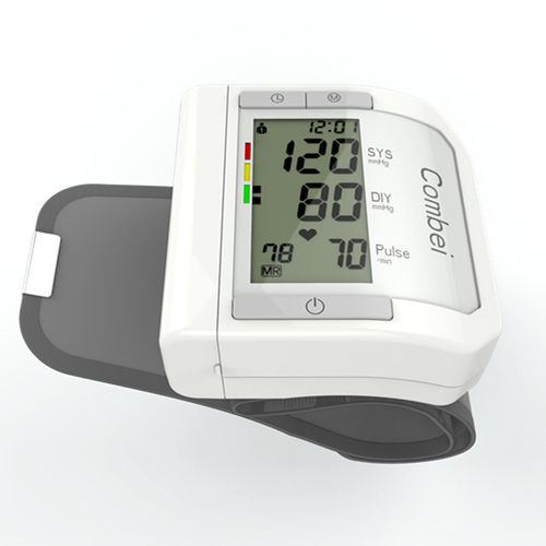 自動電子血圧計 - BPCB0A-PF - COMBEI TECHNOLOGY CO.,LTD - オシロメトリック式 / 手首用 / 組み込みコカフ付