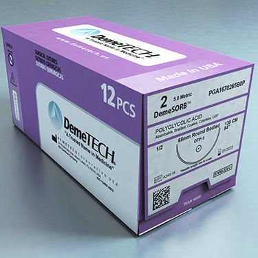 吸収性縫合糸 - DemeSORB™ - Demetech - 眼科手術用