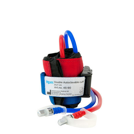 空気圧式止血帯用カフ - 45-90 - Hammarplast medical - チューブ2本 / オートクレーブ / 洗える