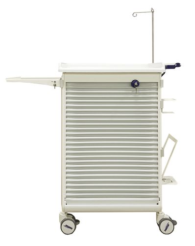 治療用台車 - Nursing trolley - MATTTEO - 点滴スタンド付き / モジュール式
