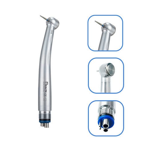 歯科用タービン - CK01 - Tealth Foshan Medical Equipment Co.,Ltd - エアー / 押しボタン / 外部トリプル スプレー