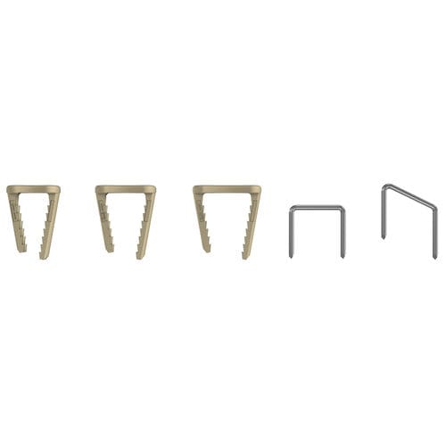 小骨片用骨ステープル - O.S.2® - in2bones - 非吸収性
