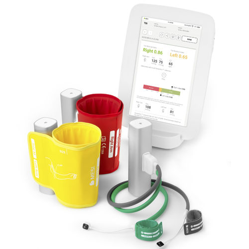 コンパクト患者モニター - MESI mTABLET TBI - MESI - 収縮圧 / TBI / 非侵襲的