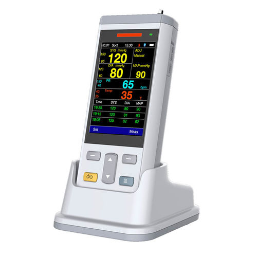 手持ち型バイタルサイン モニター - PC100-A - Wuhan UN-Medical Technology - TEMP / NIBP / 脈拍酸素濃度計