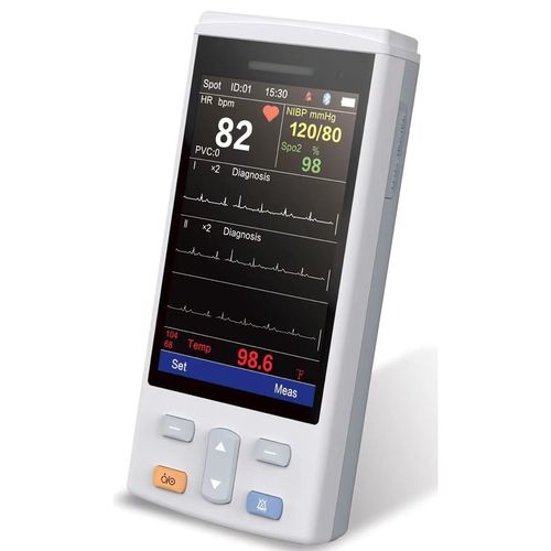 手持ち型患者モニター - PC200 - Wuhan UN-Medical Technology - NIBP / SpO2 / 集中治療用