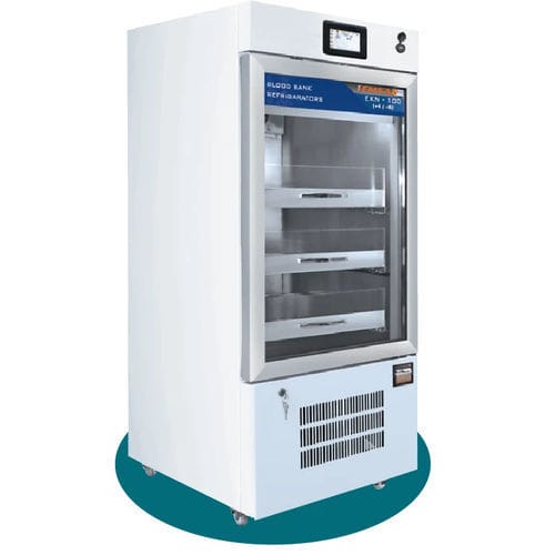 血液銀行医療用冷蔵庫 - EKN 100 - EMSAS - キャビネット型 / 扉1枚 / ガラスドア