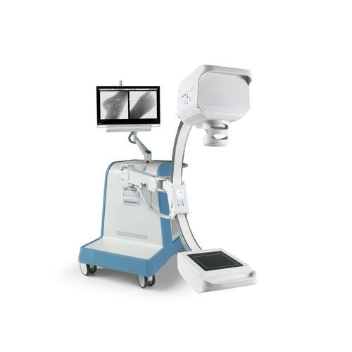 モバイルCアーム - XiScan 5000 - Mizar Health - フラットパネルディテクター / 小直径型アーク / ビデオモニター搭載