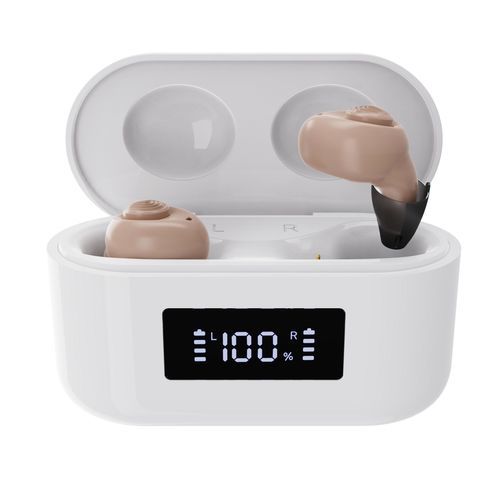 ITE補聴器 - JH-A19A - Huizhou Jinghao Medical Technology - ノイズキャンセリング付き / テレコイル / 充電式