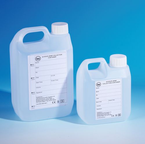 24時間尿用試料容器 - UR24xx series - International Scientific Supplies Ltd - ポリエチレン
