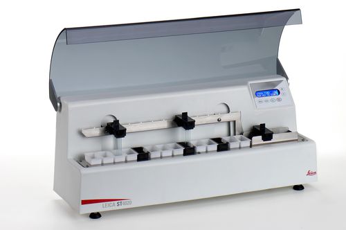 自動サンプル準備システム - Leica ST4020 - Leica Biosystems/ライカ - 組織学研究室所 / 実験用 / スライド染色用