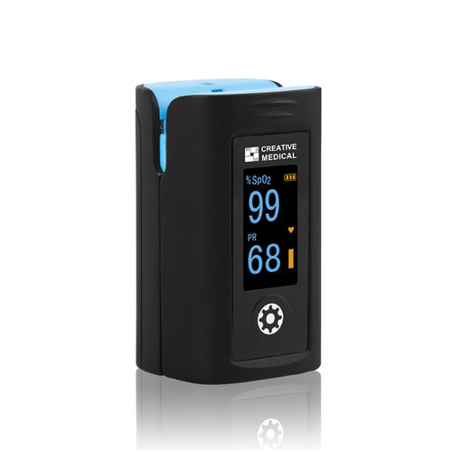指先パルスオキシメータ - PC-60FW - Lepu Medical - ワイヤレス / OLED / 黒