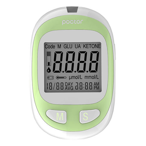 病院用血糖測定器 - POCTOR M3101 - Lepu Medical - 尿酸 / ケトン体 / バーコード