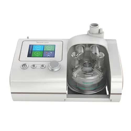 高濃度酸素濃縮器 Medic Breeze MI-1000 高流量酸素療法システム - HUMID-BM - Respircare - 手動 / 携帯型