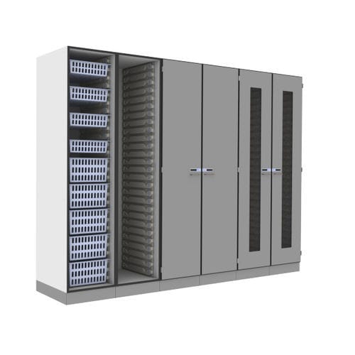 加湿キャビネット - MMSlog® HIGH - MEDICAL MODULAR SYSTEM S.A. (MMS) - 病院用 / モジュール式 / ビルトイン式