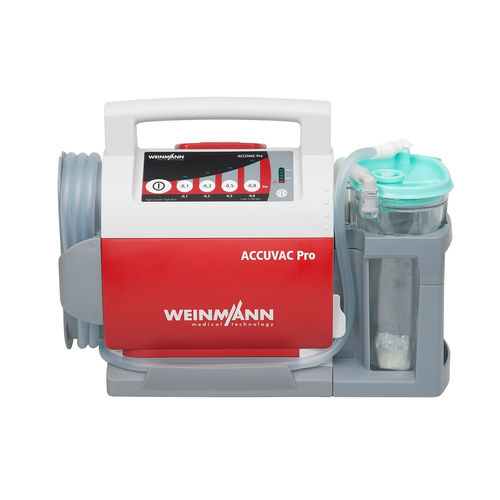 電動式粘液吸引器 - ACCUVAC Pro - WEINMANN Emergency Medical Technology - 乗り物内での緊急時用 / 携帯型