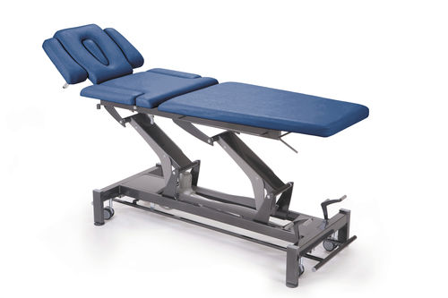電動式マッサージベッド - Montane Andes - Chattanooga International - キャスター付き / 背もたれの高さ調節可能 / 3セクション