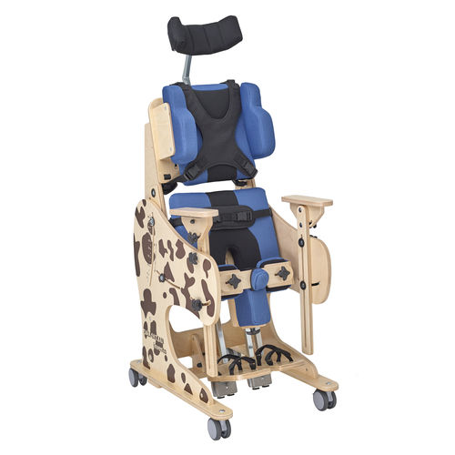 手動スタンダー - DALMATIAN invento™ - Akces-Med - キャスター付き / ウォーキング用 / ハーネス