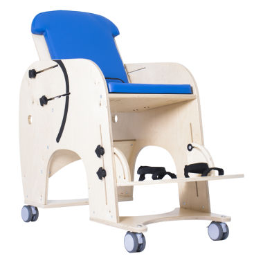 ローラー付きチェア - MEDICUS™ - Akces-Med - フットレスト付き