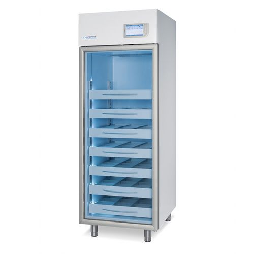 血液銀行医療用冷蔵庫 - MBB700 - MEDIFROID - キャビネット型 / 扉1枚 / ガラスドア