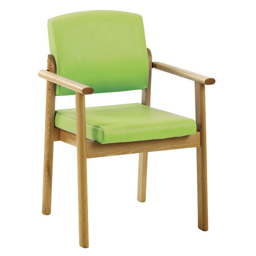 待合室用チェア - HAMILK2039 - Knightsbridge Furniture - ダイニングルーム / 肘掛け付き / 積み重ね式