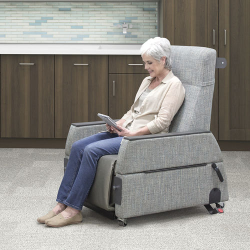 一般医用検査用アームチェア - 628S-29m - IoA Healthcare - 電動式 / キャスター付き / リクライニング式