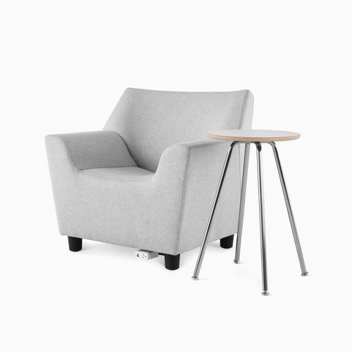 待合室用アームチェア - Swoop Lounge  - Herman Miller