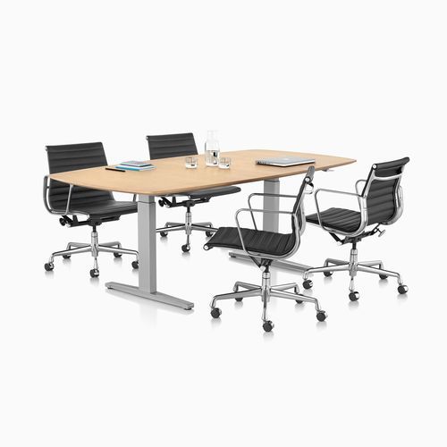 作業用台 - Renew Sit-to-Stand  - Herman Miller - オフィス / 長方形 / 高さ調整可能