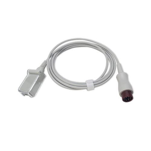 指先SpO2アダプタケーブル - P0205L - Shenzhen Medke Technology Co., Ltd - 再使用可能 / ラテックス不使用