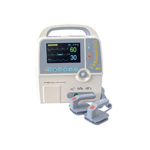 手動体外式除細動器 - HD-8000D - Jiangsu Hongdu Medical Technology - 二相性 / SpO2・ECGモニター付