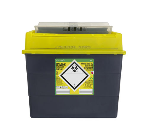 廃棄物用容器 - 5180XXXX - Vernacare - ポリプロピレン製 / 安全