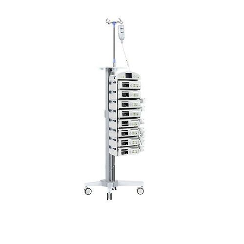 病院用カート - WRIP-9021N - Rooe Medical - 注入ポンプ / 人間 / モジュール式