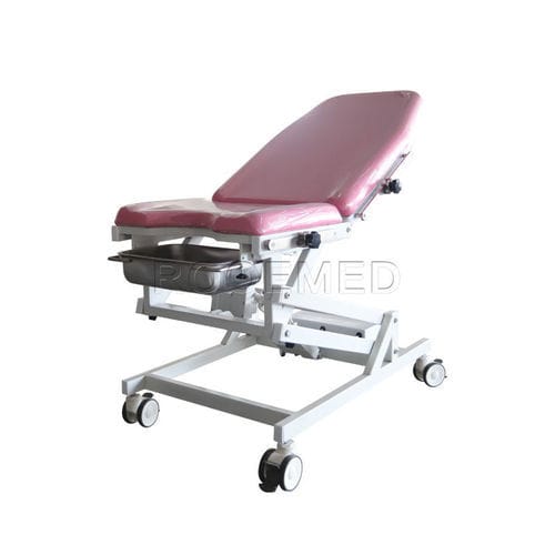 婦人科用検査用アームチェア - A-S8802G - Rooe Medical - 電動式 / 高さ調節可能な / 背もたれ調節可能な