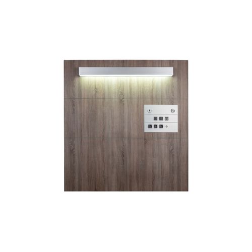 壁取り付け式べッドのヘッドユニット - MERYwall - INMED S.A. - 横型 / モジュール式 / 病室用