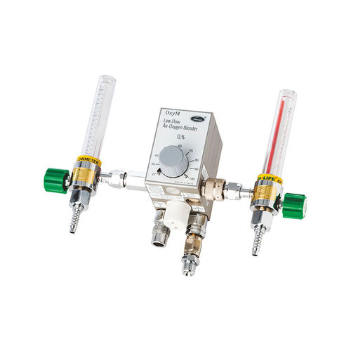患者の呼吸用ガス混合器 - 5005 - Neotech Medical Systems - 酸素 / エア / チューブ流量計