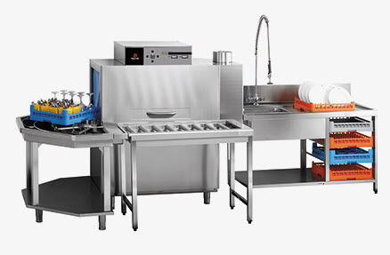 コンベヤー式食器洗浄機 - FI-160 series, FI-200 series - Fagor