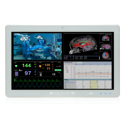 Intel® Celeron®医療用パネルPC - POCm-W24C-RPL - IEI Integration Corp. - Intel® Core i5 / Intel® Core i7 / コンピュータカート