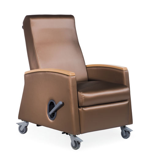 リクライニング式休息用アームチェア - ODEON O5017W - La-Z-Boy Contract Furniture - 手動式 / レッグレスト付き