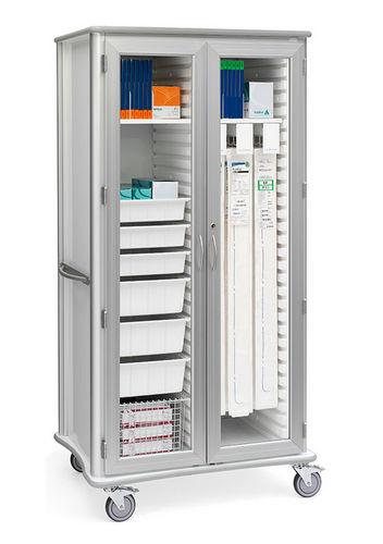 医療器具用カート - Roam 1.0 Catheter&amp;Supply - Solaire Medical - カテーテル用 / 貯蔵 / トレー付き