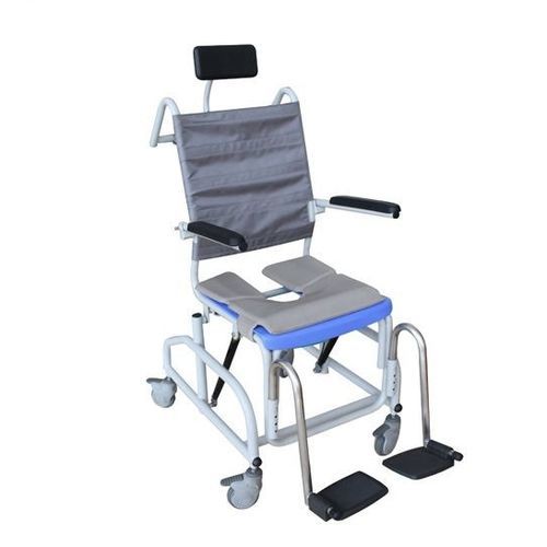 大人用チェア - JY-XZC-01-4 - KANGHUI MEDICAL TECHNOLOGY - 肘掛け付き / ローラー付き / フットレスト付き