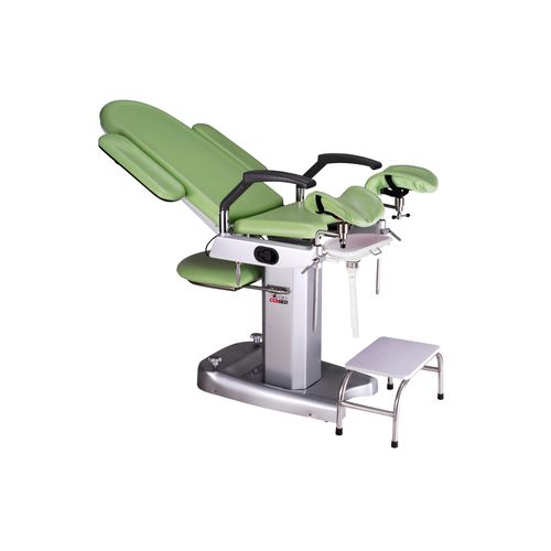 婦人科用検査用アームチェア - DH-S102B 01 - KANGHUI MEDICAL TECHNOLOGY - 電動式 / レッグレスト付き / 3セクション