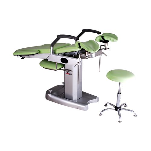 婦人科用検査用アームチェア - DH-S102B 03 - KANGHUI MEDICAL TECHNOLOGY - 電動式 / レッグレスト付き / 3セクション