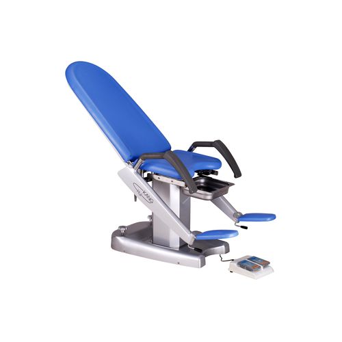 婦人科用検査用アームチェア - DH-S102A - KANGHUI MEDICAL TECHNOLOGY - 電動式 / 高さ調節可能な / レッグレスト付き
