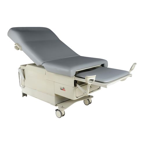 婦人科用検査用アームチェア - DH-S106A - KANGHUI MEDICAL TECHNOLOGY - 電動式 / キャスター付き / 3セクション